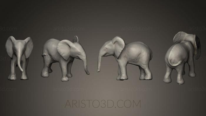 Animal figurines (STKJ_0411) 3D model for CNC machine